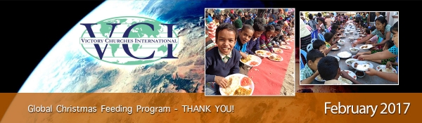 February 2017 - Global Christmas Feeding Program - Thank You